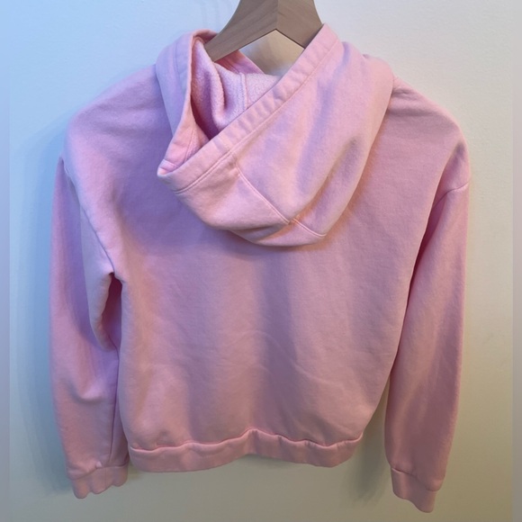 Nike Kids Light Pink Fleece Hi-Low Pullover Hoodie Sweatshirt sz XL - Picture 3 of 3